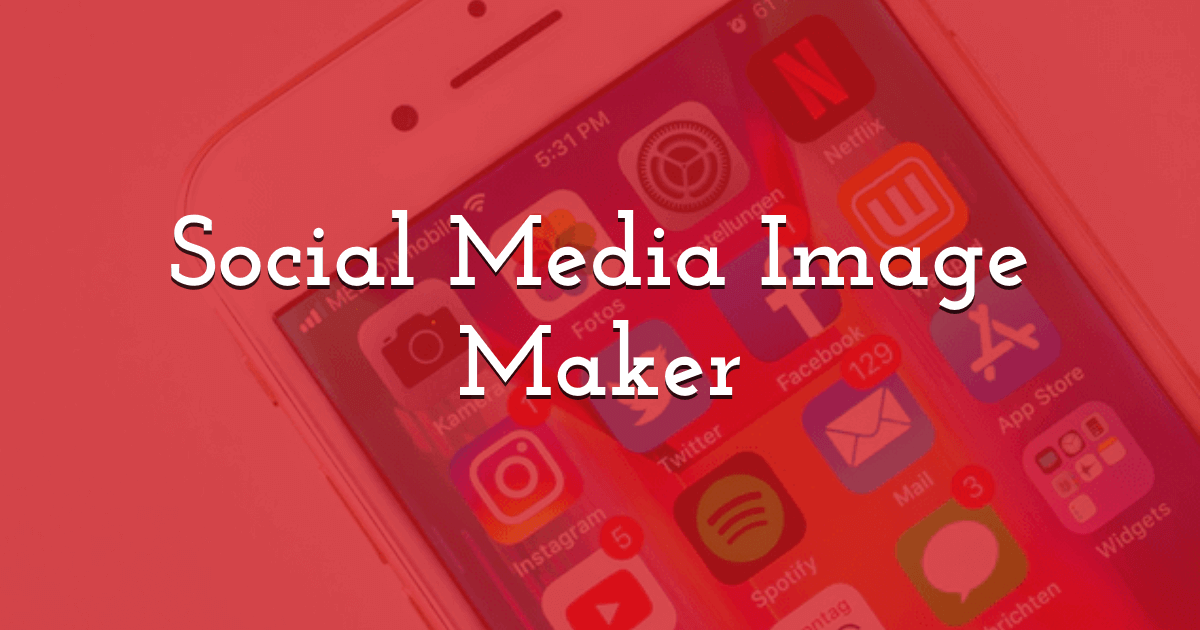 free image maker for social media